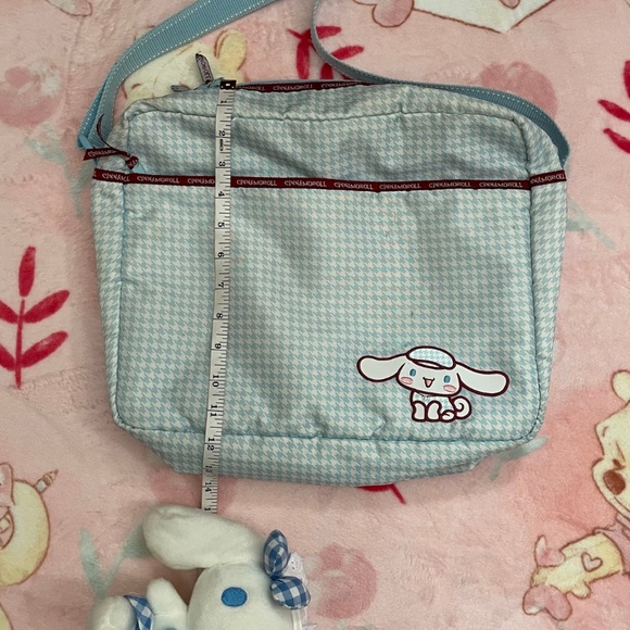 2005 Cinnamoroll Houndstooth Messenger Bag 🍎 - Picture 8 of 9